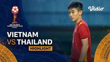 Highlight - 3rd Place: Vietnam vs Thailand | AFF U-19 Championship 2022