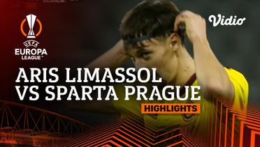 Aris Limassol vs Sparta Prague - Highlights | UEFA Europa League 2023/24