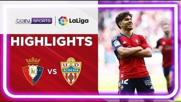 Match Highlights | Osasuna vs Almeria | LaLiga Santander 2022/2023