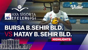 Bursa B.Sehir BLD. vs Hatay B. Sehir BLD. - Highlights | Men's Turkish Volleyball League 2023/24