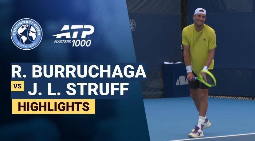Roman Andres Burruchaga vs Jan-Lennard Struff - Round 1 (Court4) | ATP 1000: Cincinnati Open 2026