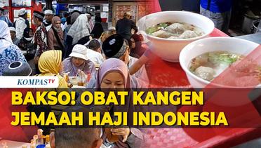 Menikmati Bakso Mang Oedin, Obat Kangen Jemaah Haji Indonesia di Arab Saudi