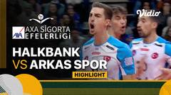 Highlights | Halkbank vs Arkas Spor | Men's Turkish League 2022/23