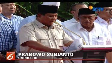 Prabowo Imbau Pendukungnya Tidak Terprovokasi Hasil Quick Count dari Lembaga Survei - Liputan 6 Pagi