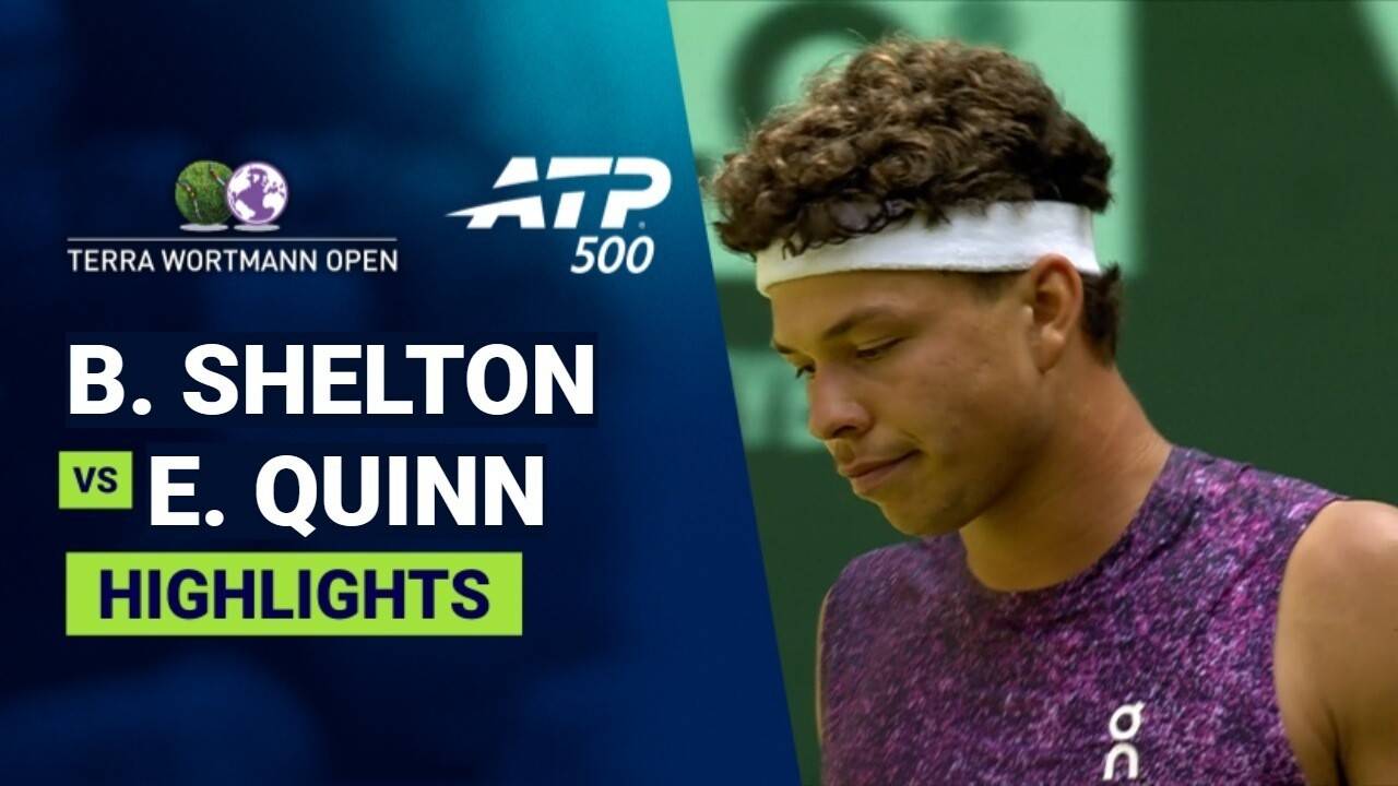 Ben Shelton vs Ethan Quinn - Round of 16 | ATP 500: Terra Wortmann Open 2026