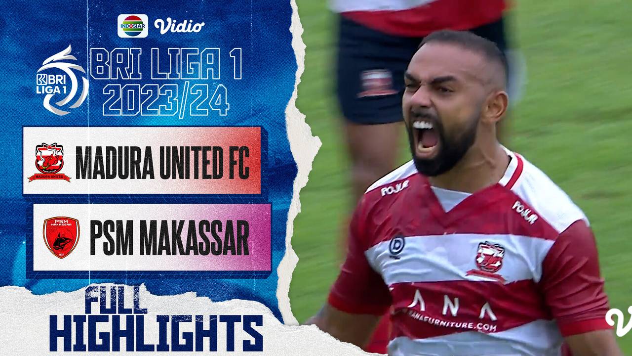 Madura United vs PSM Makassar - Full Highlights| BRI Liga 1 2023/24