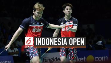 Indonesia Open, Marcus/Kevin Masuk Babak 16 Besar