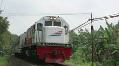 Kereta Api PENATARAN Lokomotif CC 201 83 53 Ketanon Tulungagung