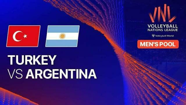 Men: Turkey vs Argentina - Full Match | Volleyball Nations League 2025