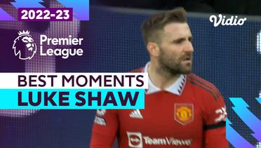 Aksi Luke Shaw | Leeds vs Man United | Premier League 2022/23