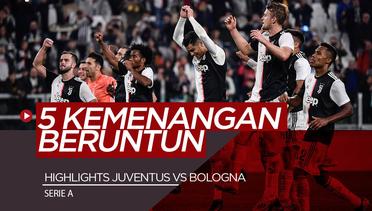 Highlights Serie A, Cristiano Ronaldo Bawa Juventus Menang 2-1 atas Bologna