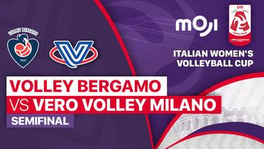 Full Match  | Semifinal: Volley Bergamo 1991 vs Vero Volley Milano | Coppa Italia Serie A1 2022/23