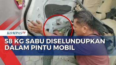 Polisi Gagalkan Penyelundupan 58 Kg Sabu dari Aceh Menuju Jakarta