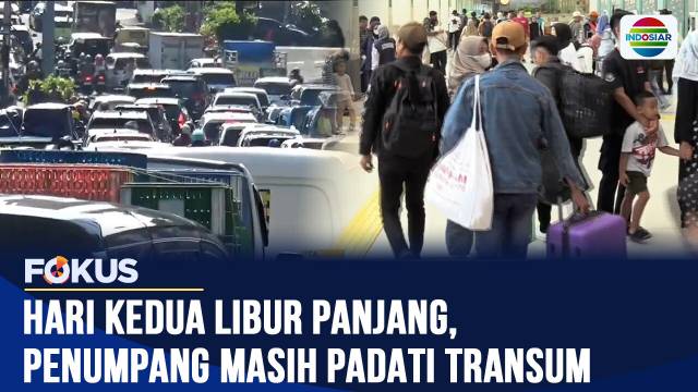 Libur Panjang, Transportasi Umum Ramai Penumpang | Fokus