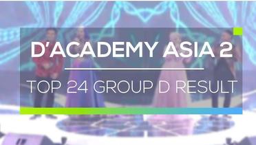D'Academy Asia 2 - Top 24 Group D Result