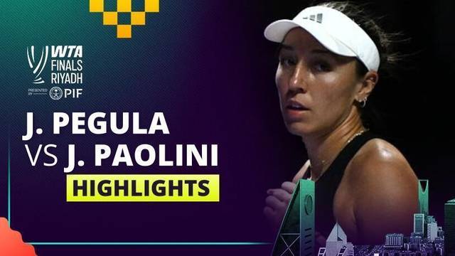 Jessica Pegula vs Jasmine Paolini - Highlight | WTA Finals Riyadh 2025