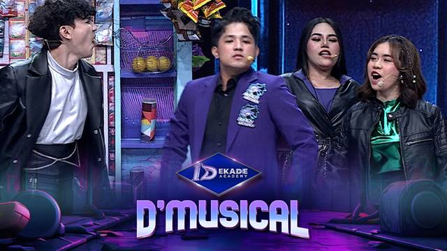 Hilda-Jirayut Ketahuan Pacaran! Black Wolves Langsung Susun Rencana! 1 Dekade D'Academy D'Musical