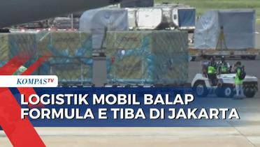 Akhirnya, Logistik Balap Mobil Formula E Tiba!