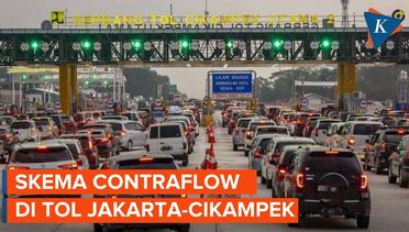 Alasan Polisi Ubah "One Way" Jadi "Contraflow" di Tol Jakarta-Cikampek
