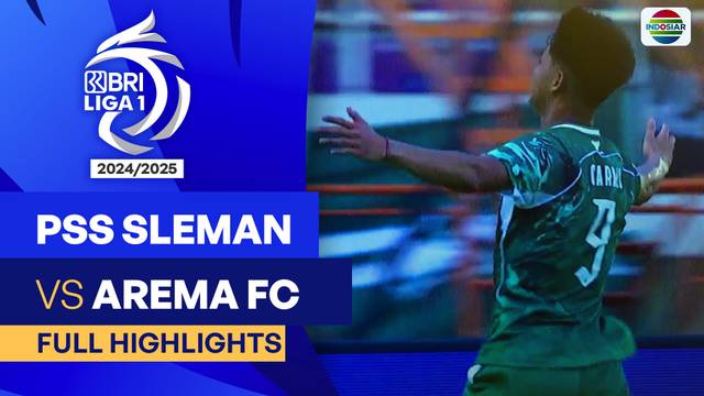 PSS Sleman VS Arema FC - Full Highlights | BRI Liga 1 2024/25