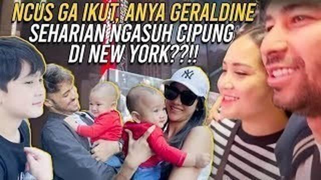 ROMANTIS!RAFFI NAGITA JALAN KE TIME SQUARE,BAIM DADAKAN JADI DRIVER!CIPUNG AMAN DITITIP KE ANYA