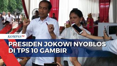 Ini Pesan Jokowi ke Ketua KPPS TPS 10 Gambir saat Terima Undangan Nyoblos