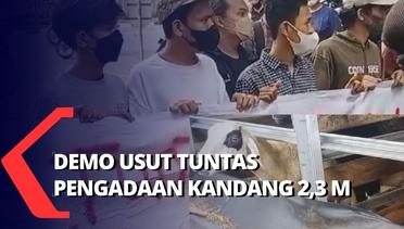 Mahasiswa Demo Usut Tuntas Pengadaan Kandang Kambing 2,3 miliar di Bekasi