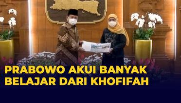 Begini Penilaian Prabowo Terhadap Sosok Khofifah Indar Parawansa Saat Bertemu di Surabaya