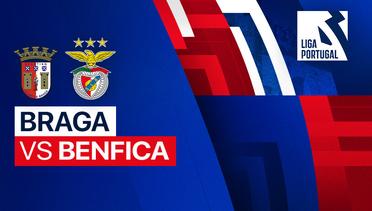 Braga vs Benfica - Full Match | Liga Portugal 2023/24