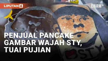 Viral Penjual Pancake Gambar Wajah STY Pakai Adonan, Tuai Pujian Warganet