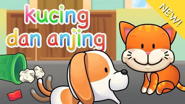 Lagu Anak Indonesia - Kucing dan Anjing