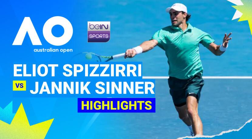 Eliot Spizzirri (USA) vs Jannik Sinner (ITA) - Men's Singles Round 3 | Australian Open 2026