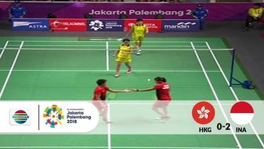 HKG v INA – Badminton Beregu Putri: Full Highlight Partai Kedua - Ganda Putri | Asian Games 2018