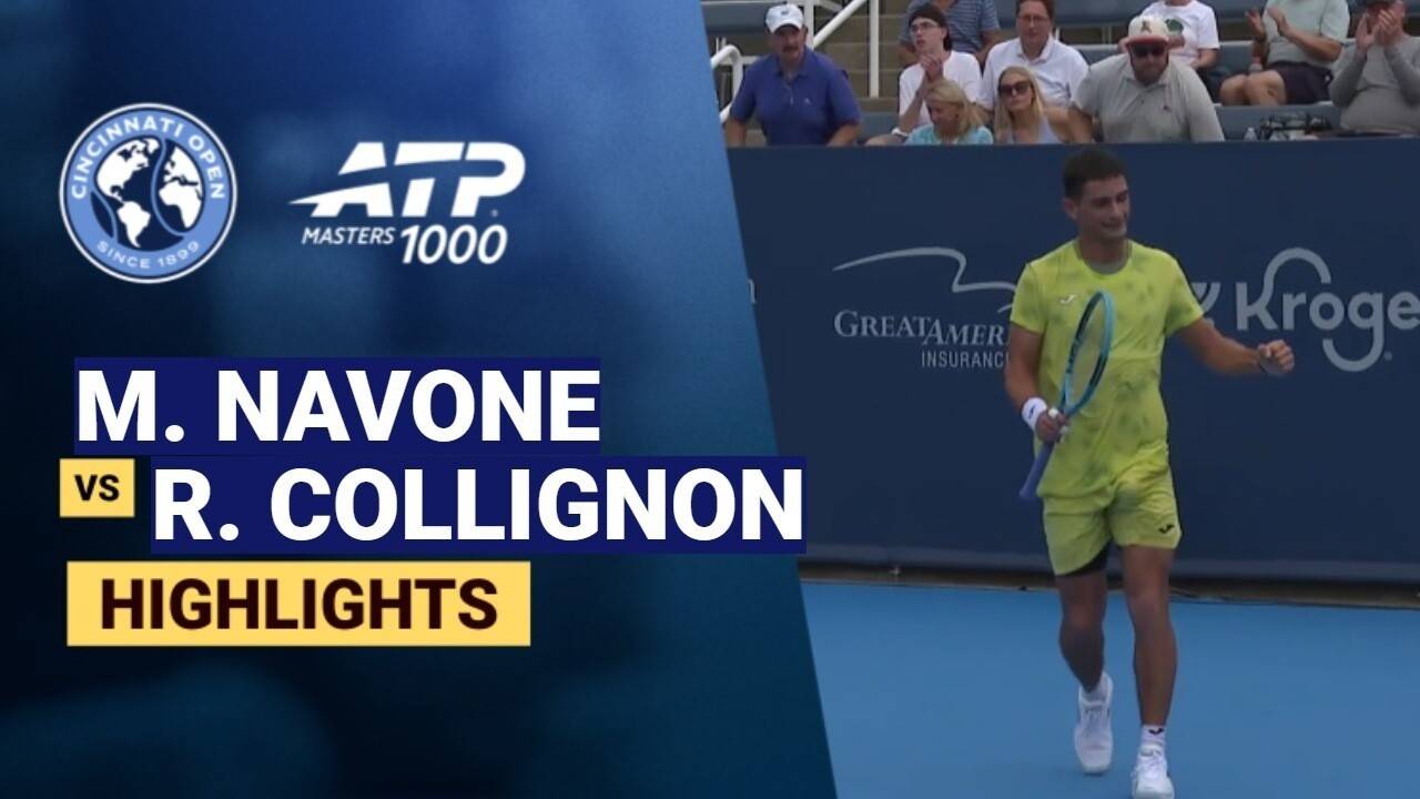 Mariano Navone vs Raphael Collignon - Round 1 (Court 10) | ATP 1000: Cincinnati Open 2026