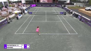 Match Highlights | Danka Kovinic 2 vs 1 Yulia Putintseva | WTA Charleston Open 2021