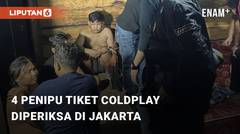 4 Penipu Tiket Coldplay Diterbangkan ke Jakarta untuk Jalani Pemeriksaan