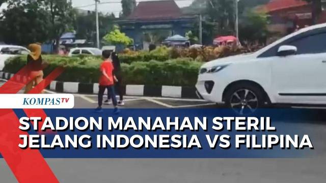 Menjelang Pertandingan Indonesia Lawan Filipina, Stadion Manahan Solo Disterilkan