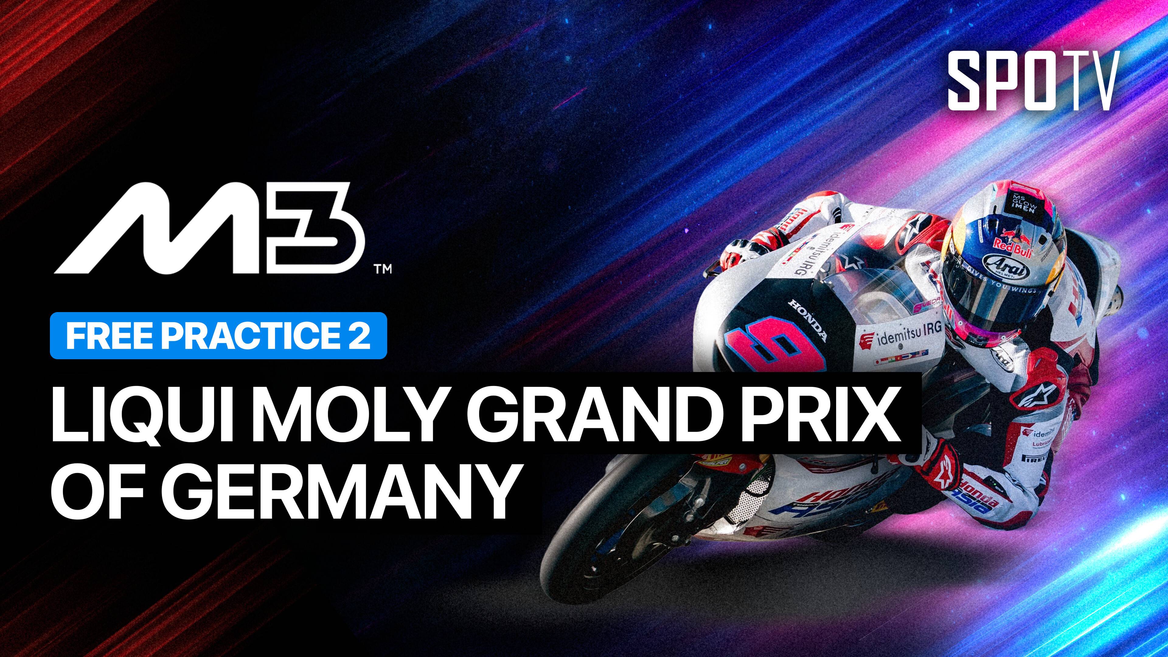 Moto3 Free Practice 2: Liqui Moly Grand Prix of Germany - MotoGP 2026 Round 11