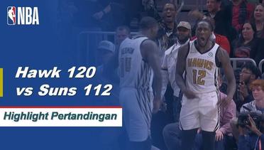 NBA I Cuplikan Pertandingan : Hawks 120 vs Suns 112