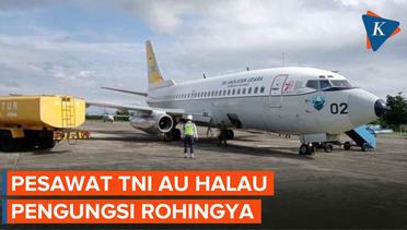 TNI AU Kerahkan Pesawat Intai untuk Awasi Pelayaran Ilegal Pengungsi Rohingya