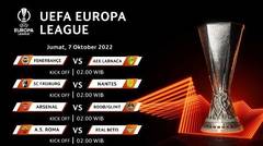 UEFA Europa League | Matchday 03 | 7 Oktober 2022