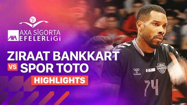Ziraat Bankkart vs Spor Toto - Highlight | Turkish Men's Volleyball League 2025/26