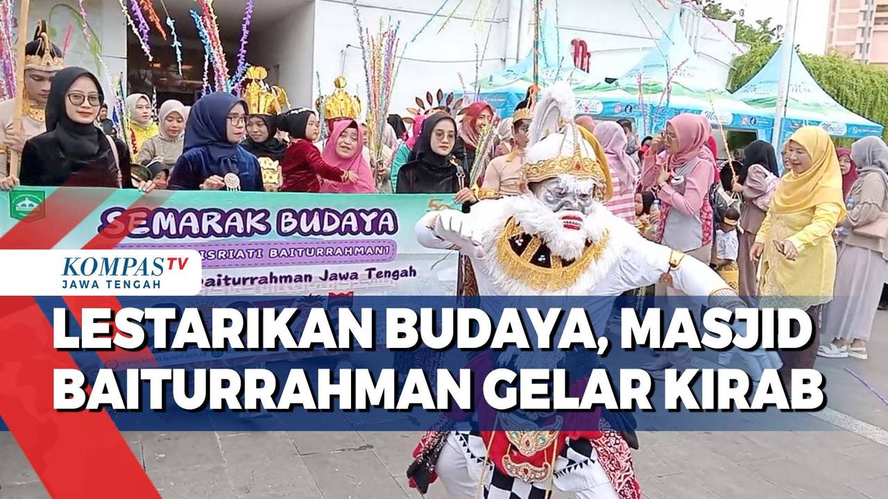 Lestarikan Budaya, Masjid Baiturrahman Gelar Kirab - Kompas TV