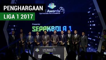 Ini Para Peraih Penghargaan Liga 1 2017