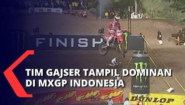 Gajser Tampil Luar Biasa di MXGP Indonesia, Raih Podium Pertama!