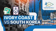Ivory Coast vs South Korea - Full Match | Maurice Revello Tournament