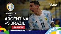Highlight | Argentina 1 vs 0 Brazil | Final Copa America 2021