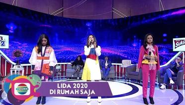 RINDU IBU!!!Diyah, Meli & Nia Lantunkan "Muara Kasih Bunda"- LIDA 2020 DI RUMAH SAJA
