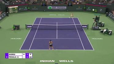 Jessica Pegula vs Camila Giorgi - Highlights | WTA BNP Paribas Open 2023