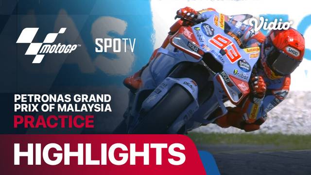 MotoGP Practice: MotoGP 2024 Round 19 - PETRONAS Grand Prix of Malaysia - Highlights | MotoGP 2024